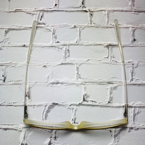 Michael Kors Rectangular Ivory Silver Eyeglasses Frames NWOT - Picture 10 of 12